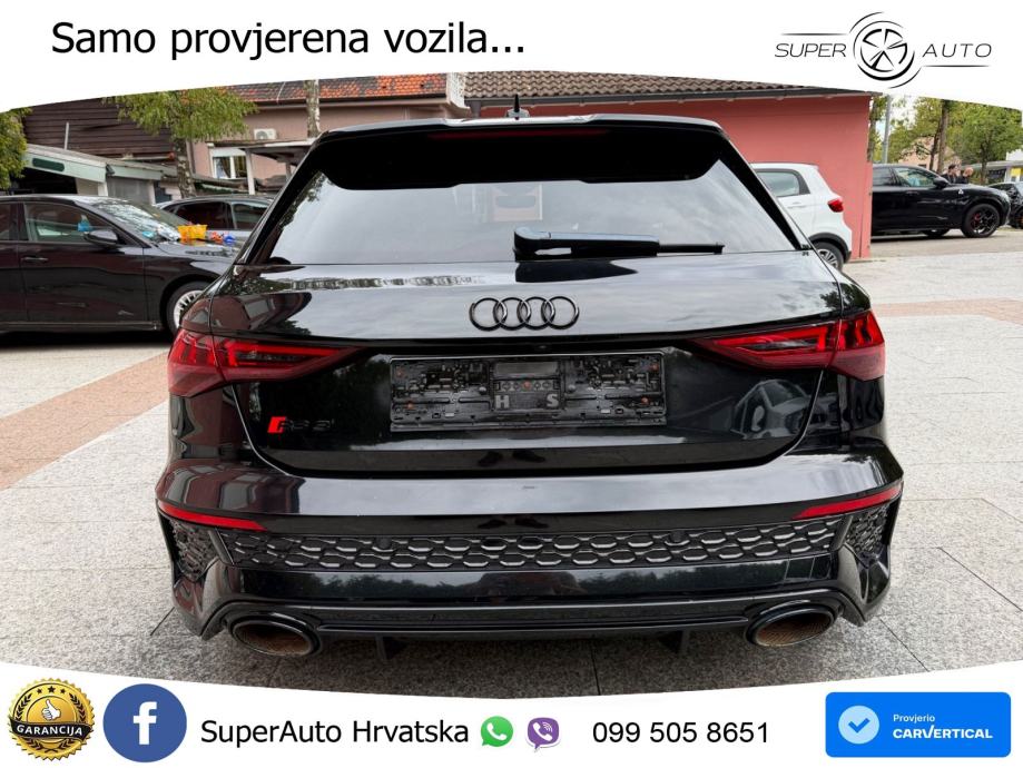 Audi RS3 Sportback 2.5 TFSI (400 KS) quattro S tronic LED+GR SJED+ACC, fotografija 8