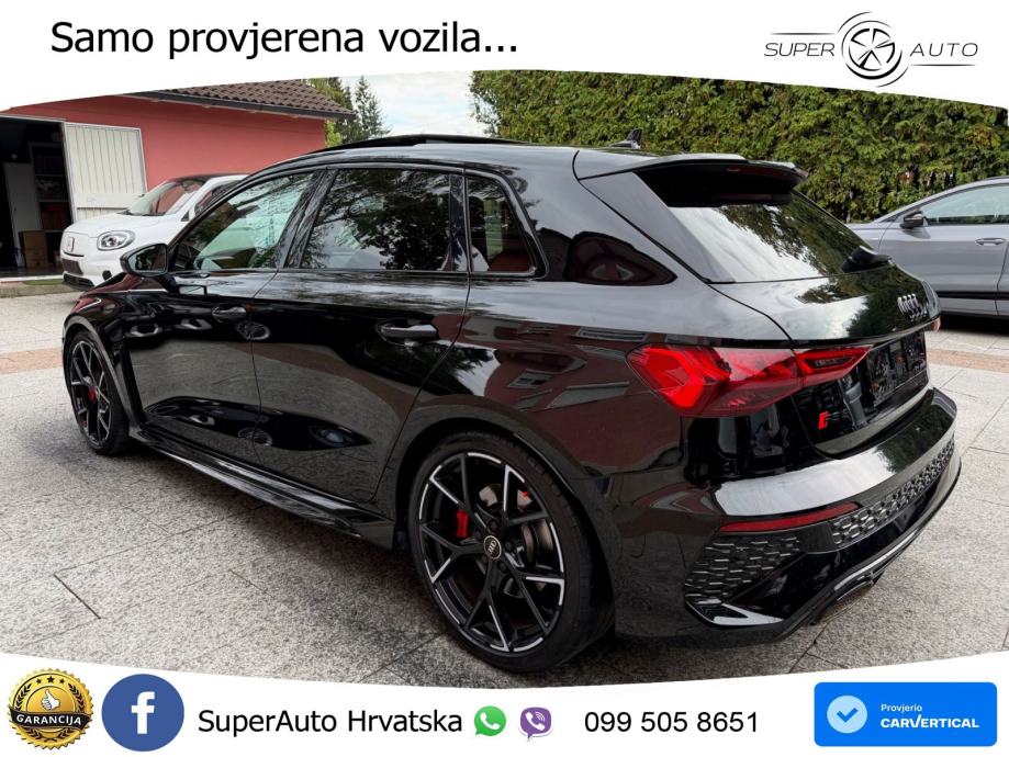 Audi RS3 Sportback 2.5 TFSI (400 KS) quattro S tronic LED+GR SJED+ACC, fotografija 9