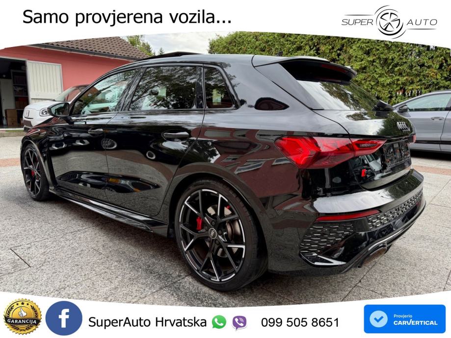 Audi RS3 Sportback 2.5 TFSI (400 KS) quattro S tronic LED+GR SJED+ACC, fotografija 10