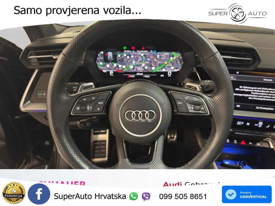 Audi RS3 Sportback 2.5 TFSI (400 KS) quattro S tronic LED+GR SJED+ACC, fotografija 6