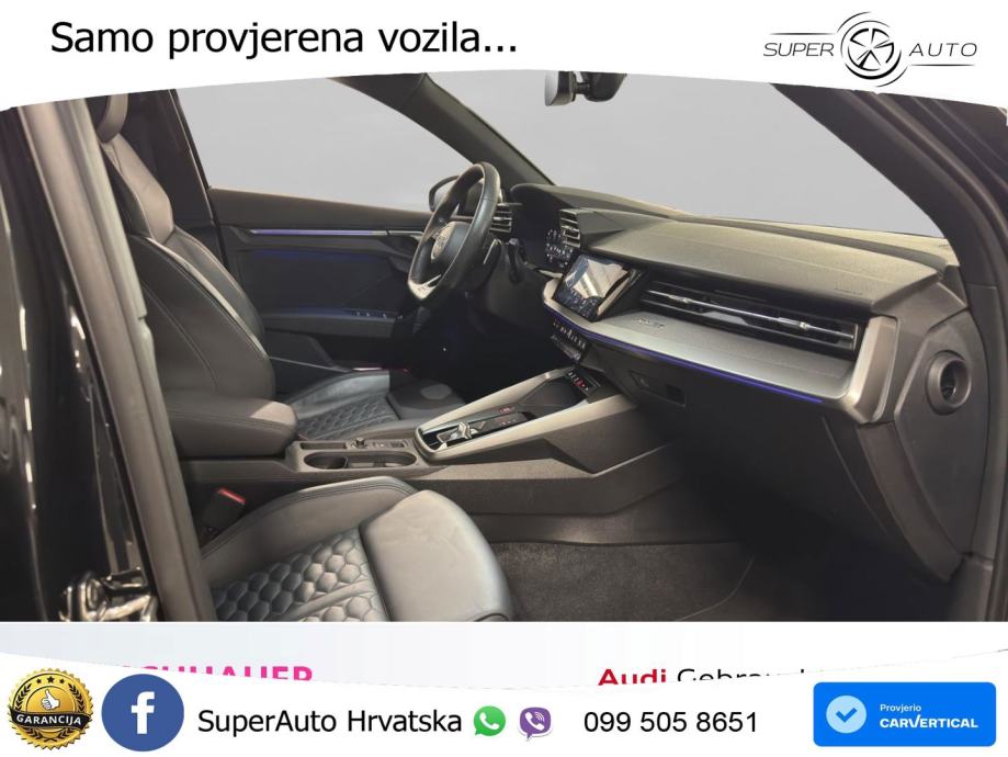 Audi RS3 Sportback 2.5 TFSI (400 KS) quattro S tronic LED+GR SJED+ACC, fotografija 14