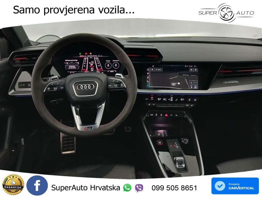 Audi RS3 Sportback 2.5 TFSI (400 KS) quattro S tronic LED+GR SJED+ACC, fotografija 11