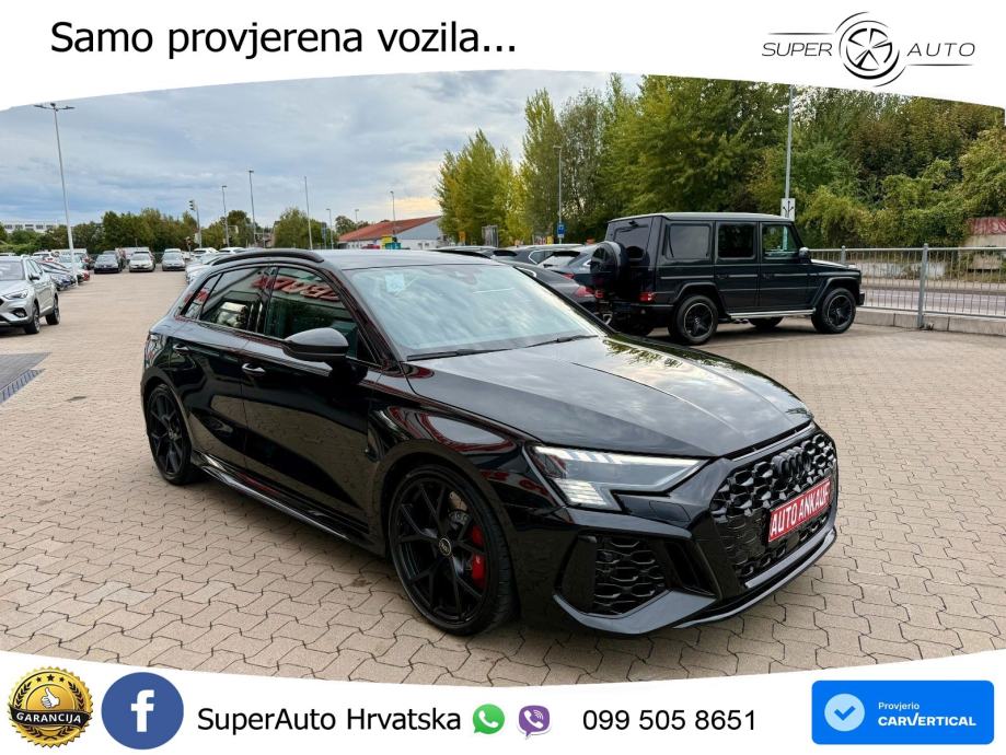Audi RS3 Sportback 2.5 TFSI (400 KS) quattro S tronic LED+GR SJED+ACC, fotografija 3