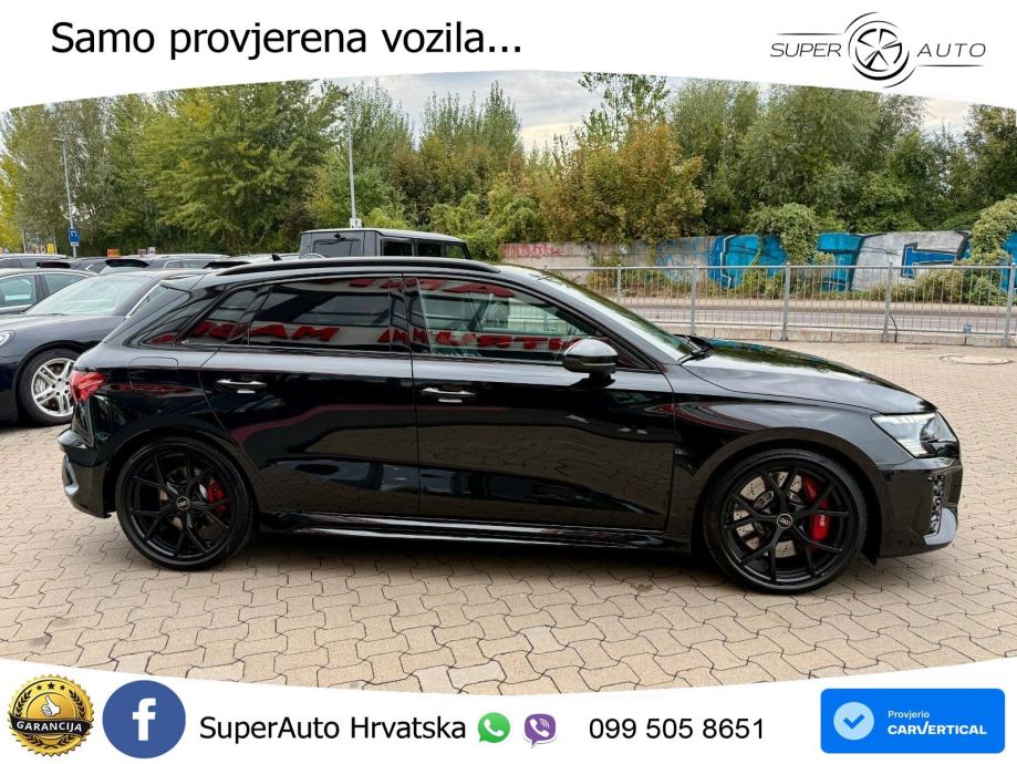 Audi RS3 Sportback 2.5 TFSI (400 KS) quattro S tronic LED+GR SJED+ACC, fotografija 4