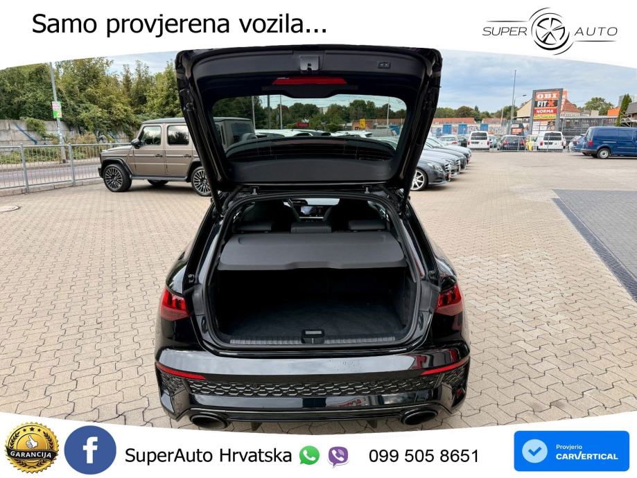 Audi RS3 Sportback 2.5 TFSI (400 KS) quattro S tronic LED+GR SJED+ACC, fotografija 7