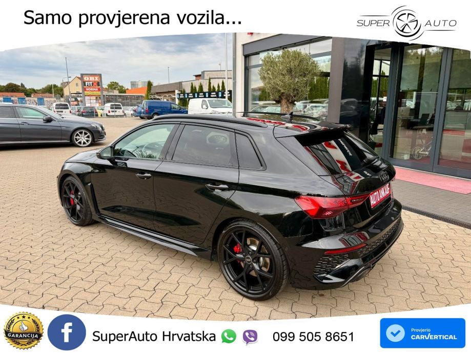 Audi RS3 Sportback 2.5 TFSI (400 KS) quattro S tronic LED+GR SJED+ACC, fotografija 9