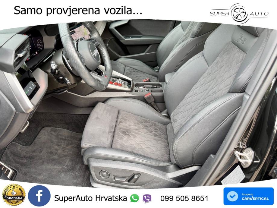Audi RS3 Sportback 2.5 TFSI (400 KS) quattro S tronic LED+GR SJED+ACC, fotografija 12