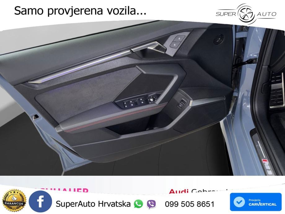 Audi RS3 Sportback 2.5 TFSI (400 KS) quattro S tronic LED+GR SJED+ACC, fotografija 5