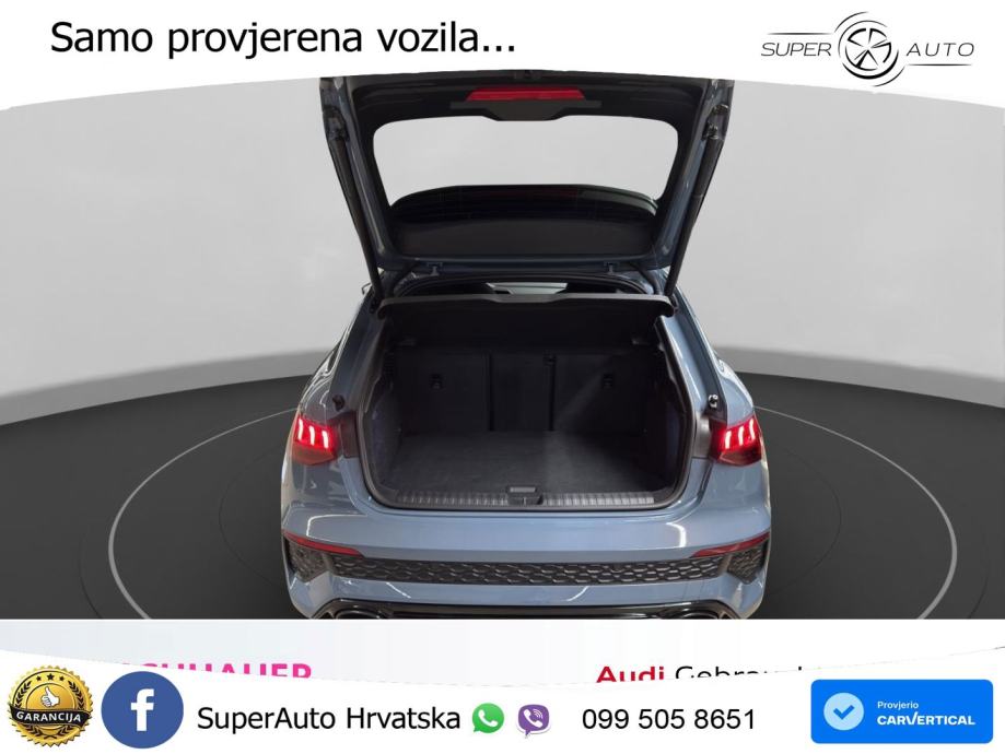 Audi RS3 Sportback 2.5 TFSI (400 KS) quattro S tronic LED+GR SJED+ACC, fotografija 15