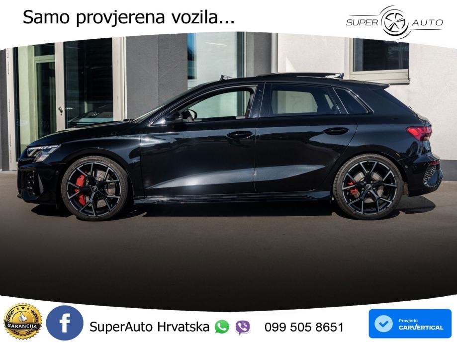 Audi RS3 Sportback 2.5 TFSI (400 KS) quattro S tronic LED+GR SJED+ACC, fotografija 2