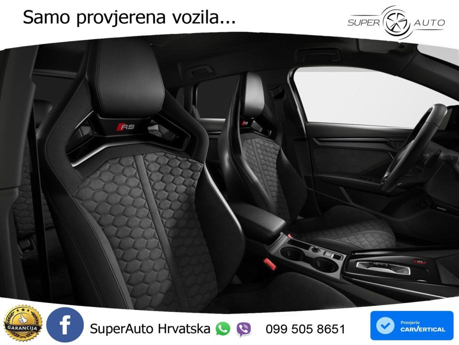 Audi RS3 Sportback 2.5 TFSI (400 KS) quattro S tronic LED+GR SJED+ACC, fotografija 9