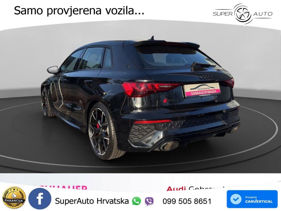 Audi RS3 Sportback 2.5 TFSI (400 KS) quattro S tronic LED+GR SJED+ACC, pogled izvana - slika 4