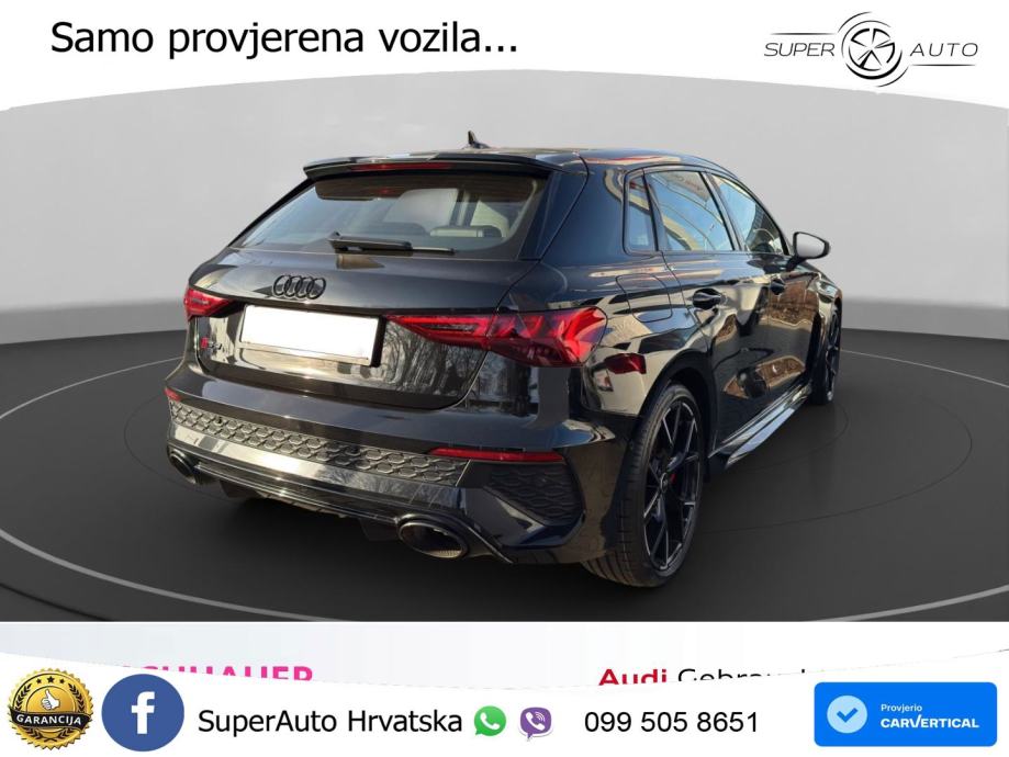 Audi RS3 Sportback 2.5 TFSI (400 KS) quattro S tronic LED+GR SJED+ACC, fotografija 6