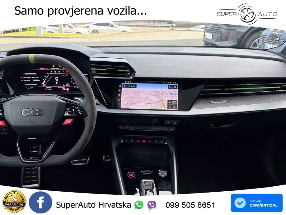 Audi RS3 Sportback 2.5 TFSI (400 KS) quattro S tronic LED+GR SJED+ACC, fotografija 8