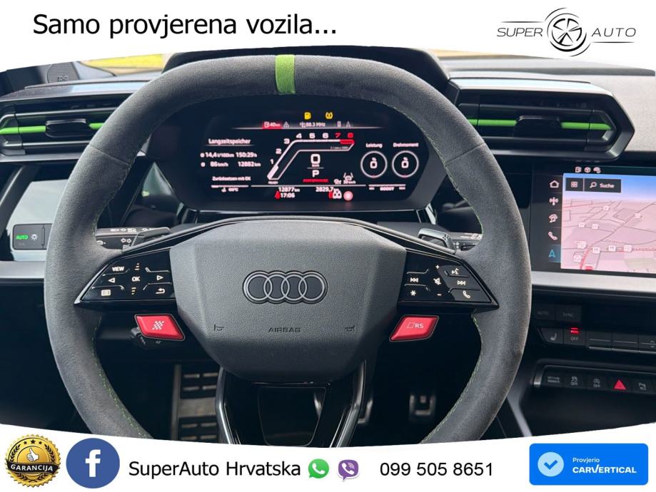 Audi RS3 Sportback 2.5 TFSI (400 KS) quattro S tronic LED+GR SJED+ACC, fotografija 14