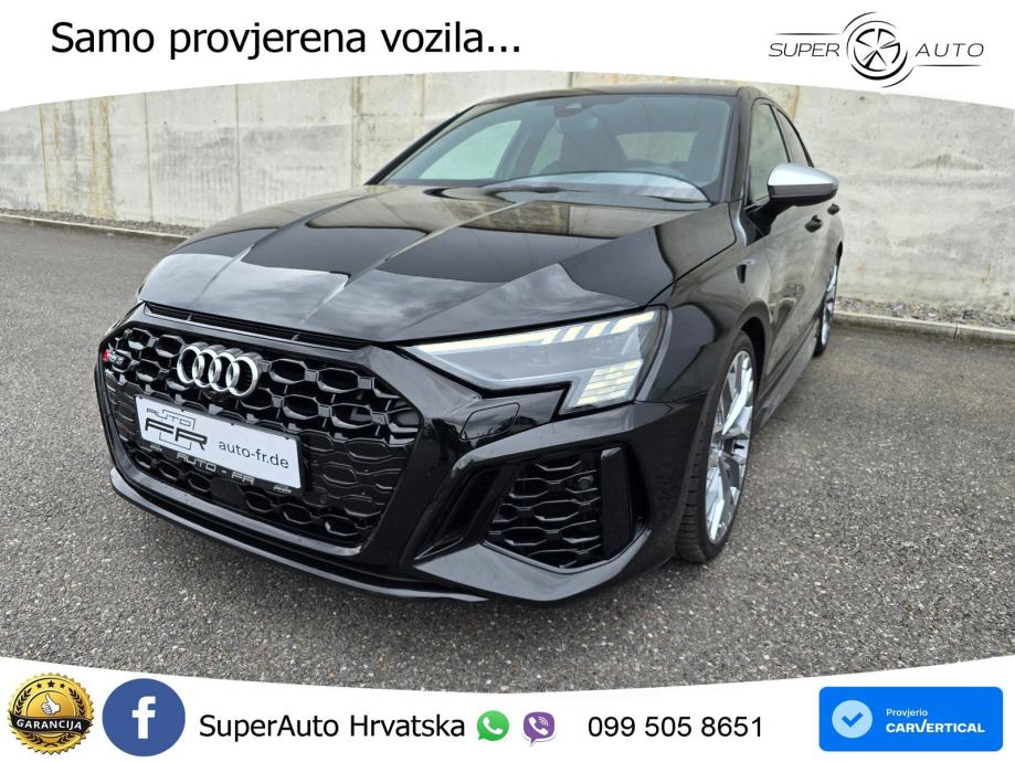 Audi RS3 Sportback 2.5 TFSI (400 KS) quattro S tronic LED+GR SJED+ACC, pogled izvana - slika 3
