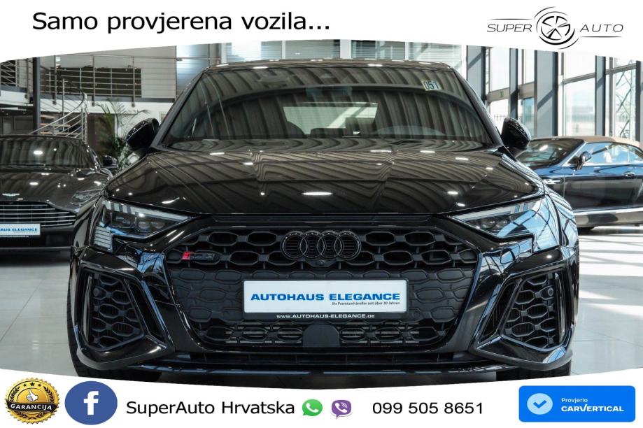 Audi RS3 Sportback 2.5 TFSI (400 KS) quattro S tronic LED+GR SJED+ACC, fotografija 4