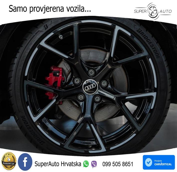 Audi RS3 Sportback 2.5 TFSI (400 KS) quattro S tronic LED+GR SJED+ACC, fotografija 13