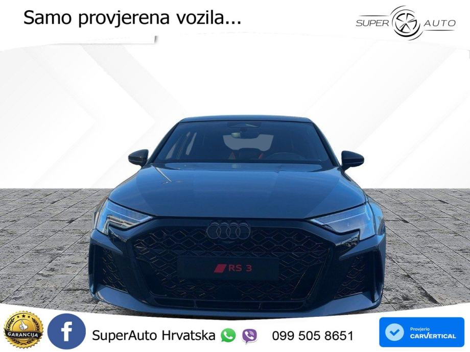 Audi RS3 Sportback 2.5 TFSI (400 KS) quattro S tronic LED+GR SJED+ACC, fotografija 2