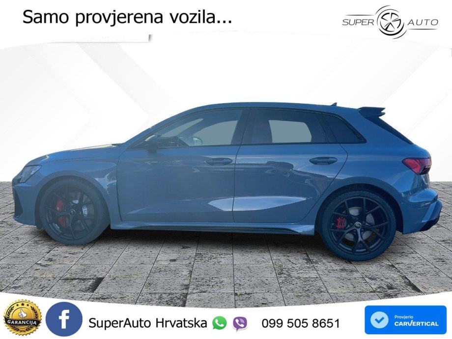 Audi RS3 Sportback 2.5 TFSI (400 KS) quattro S tronic LED+GR SJED+ACC, fotografija 5