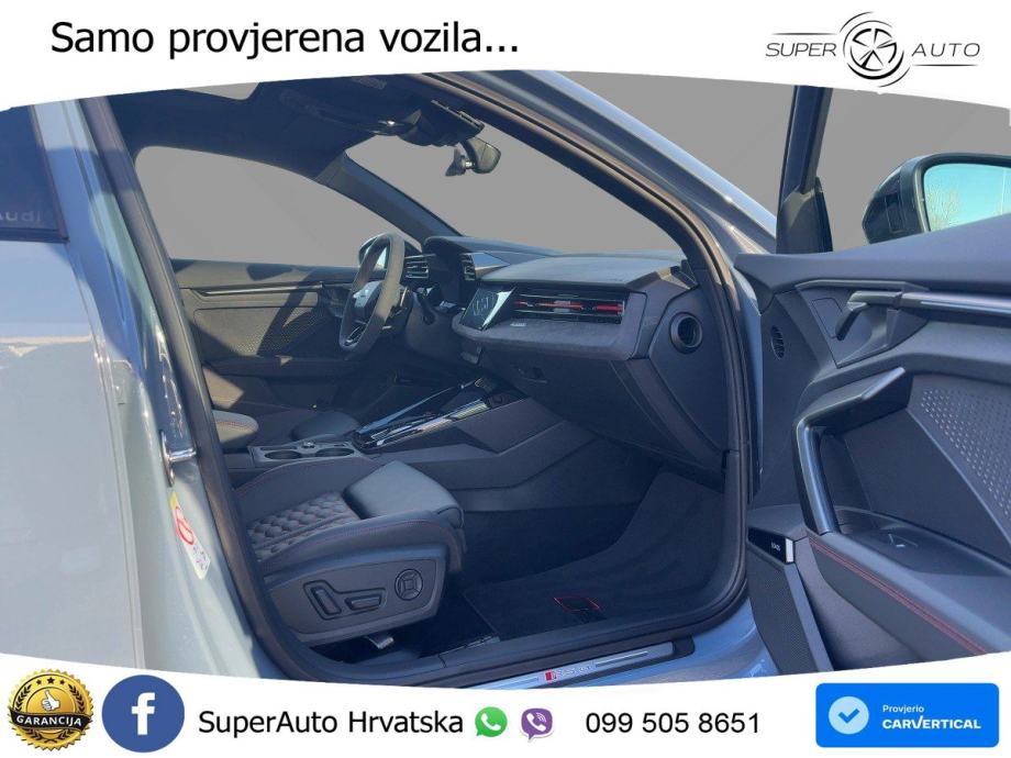 Audi RS3 Sportback 2.5 TFSI (400 KS) quattro S tronic LED+GR SJED+ACC, fotografija 7