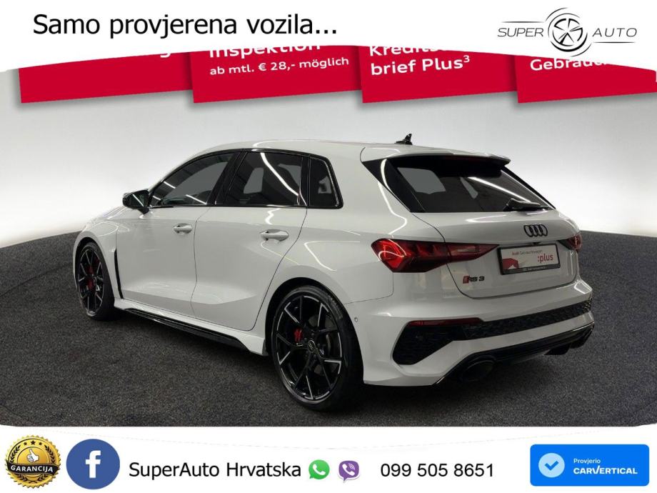 Audi RS3 Sportback 2.5 TFSI (400 KS) quattro S tronic LED+GR SJED+ACC, fotografija 3