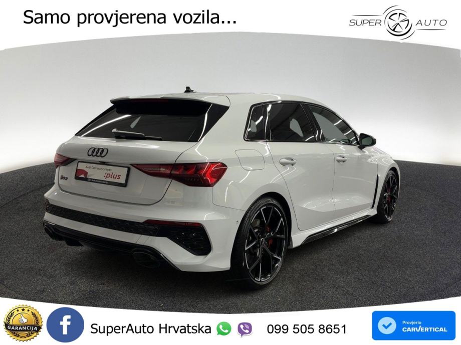 Audi RS3 Sportback 2.5 TFSI (400 KS) quattro S tronic LED+GR SJED+ACC, fotografija 4