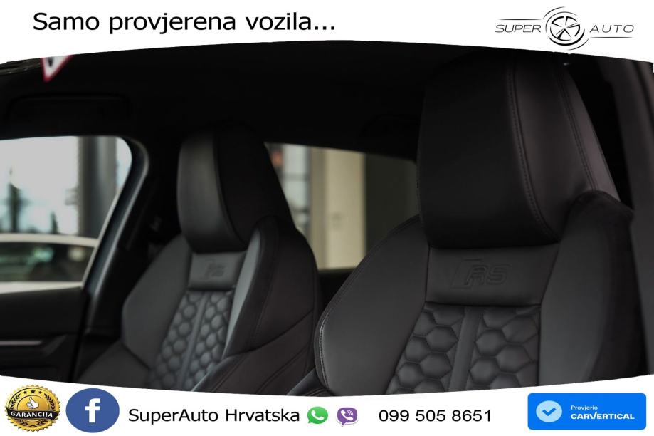 Audi RS3 Sportback 2.5 TFSI (400 KS) quattro S tronic LED+GR SJED+ACC, fotografija 15