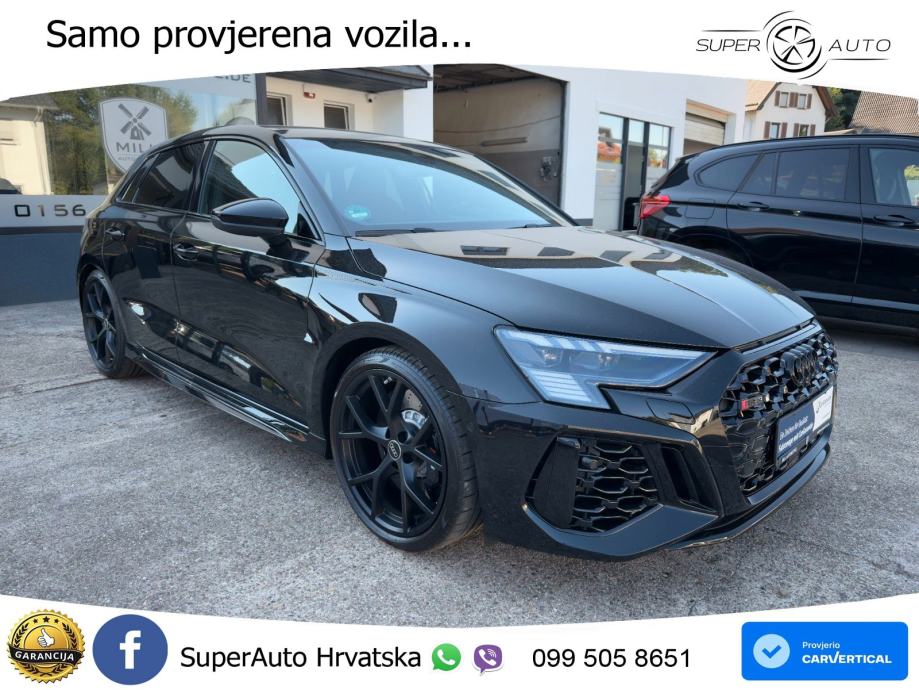 Audi RS3 Sportback 2.5 TFSI (400 KS) quattro S tronic LED+GR SJED+ACC, fotografija 2