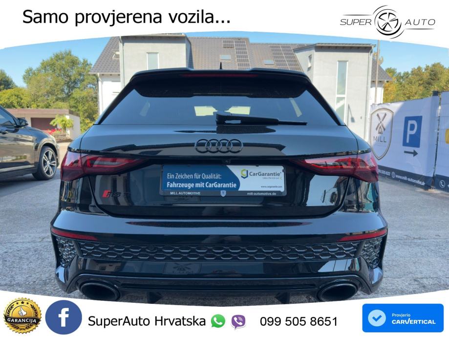 Audi RS3 Sportback 2.5 TFSI (400 KS) quattro S tronic LED+GR SJED+ACC, fotografija 6
