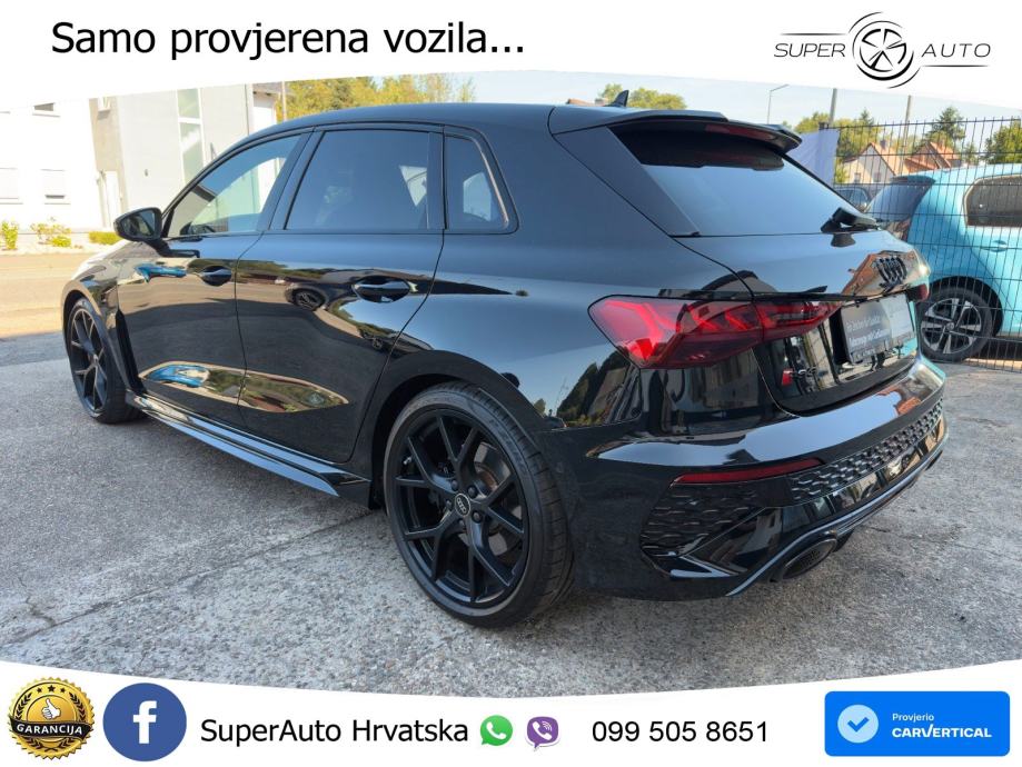 Audi RS3 Sportback 2.5 TFSI (400 KS) quattro S tronic LED+GR SJED+ACC, fotografija 7
