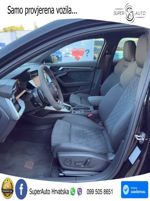 Audi RS3 Sportback 2.5 TFSI (400 KS) quattro S tronic LED+GR SJED+ACC, fotografija 8