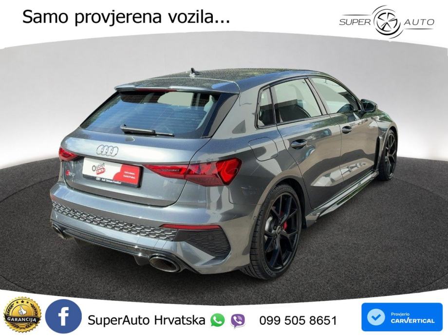 Audi RS3 Sportback 2.5 TFSI (400 KS) quattro S tronic, fotografija 4