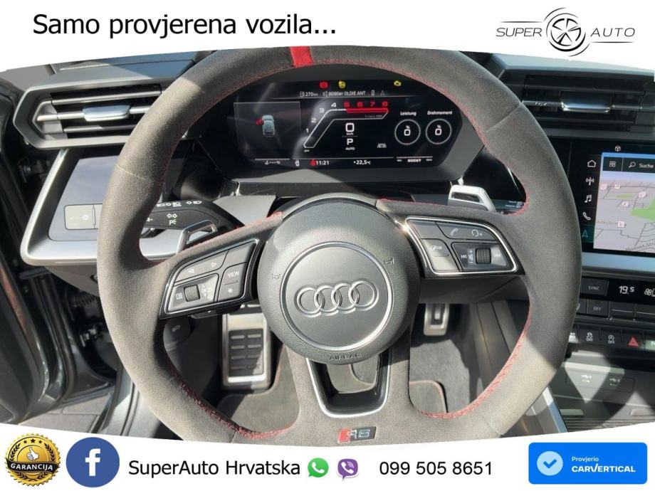 Audi RS3 Sportback 2.5 TFSI (400 KS) quattro S tronic, fotografija 10