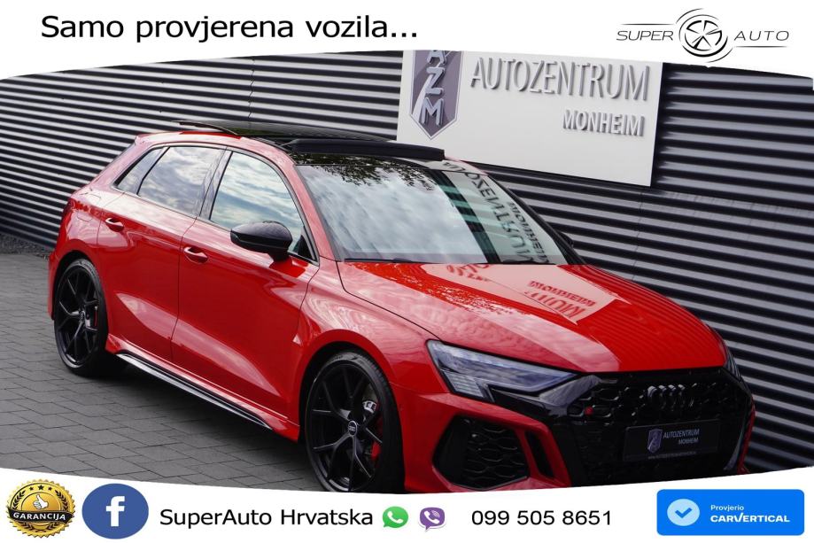 Audi RS3 Sportback 2.5 TFSI (400 KS) quattro S tronic, fotografija 3
