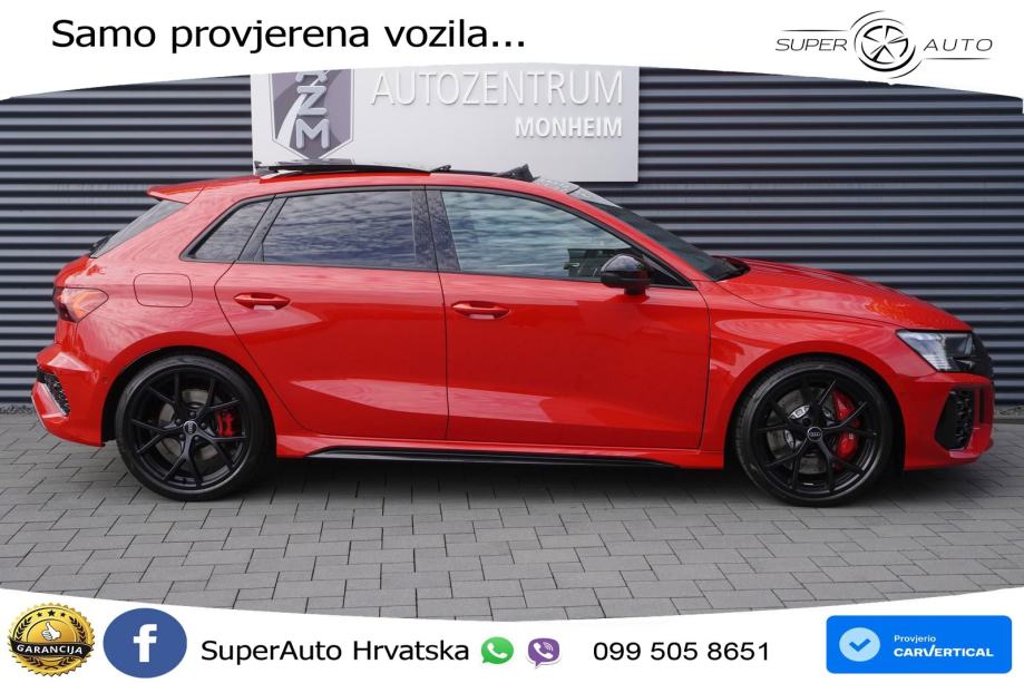 Audi RS3 Sportback 2.5 TFSI (400 KS) quattro S tronic, fotografija 5