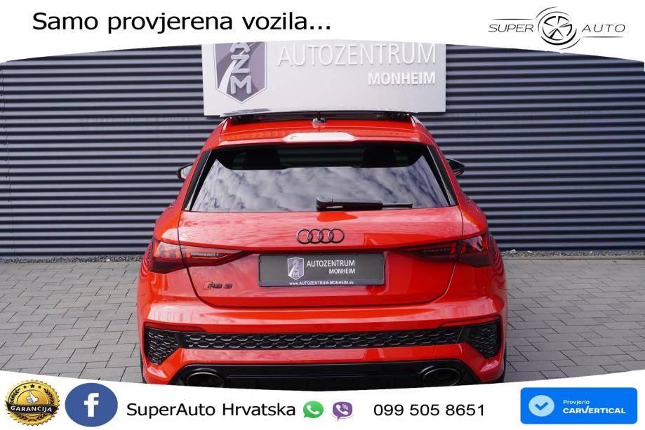 Audi RS3 Sportback 2.5 TFSI (400 KS) quattro S tronic, fotografija 7