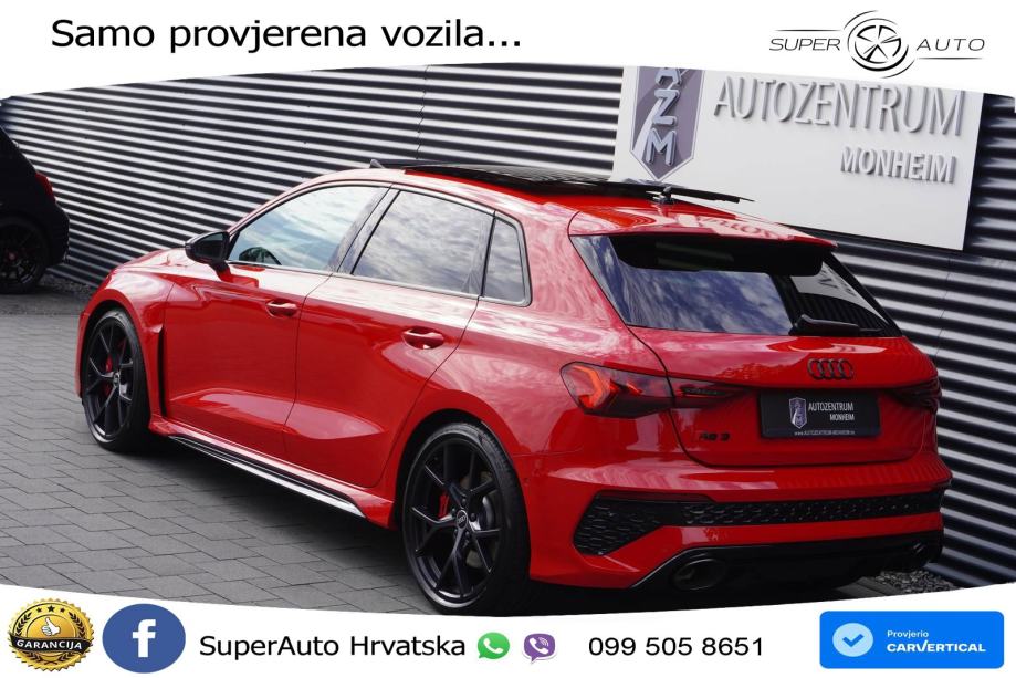 Audi RS3 Sportback 2.5 TFSI (400 KS) quattro S tronic, fotografija 8