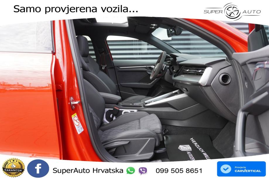 Audi RS3 Sportback 2.5 TFSI (400 KS) quattro S tronic, fotografija 15