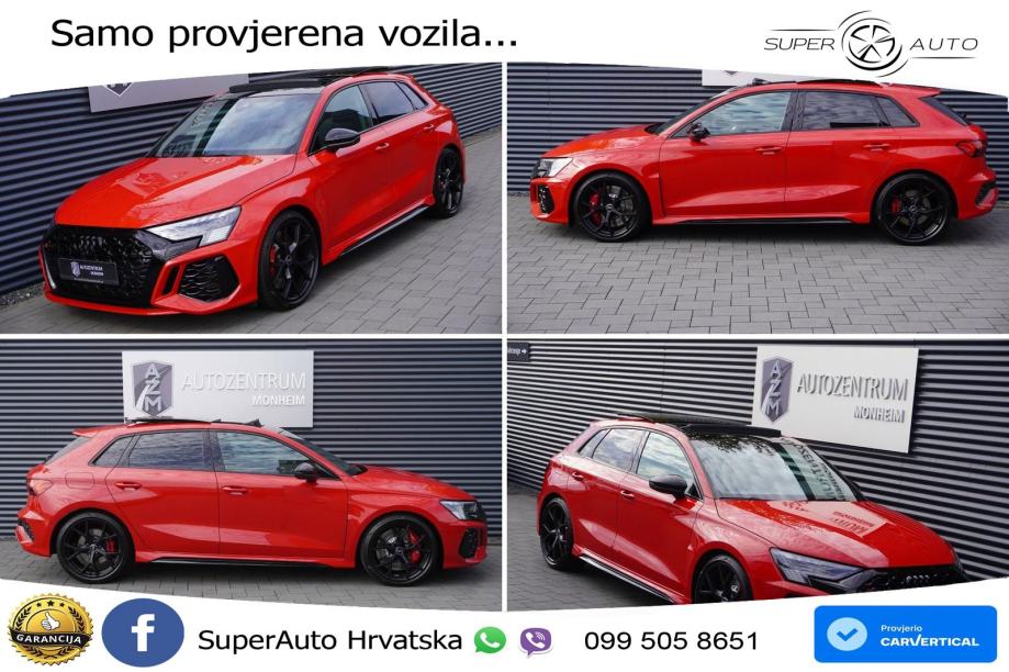 Audi RS3 Sportback 2.5 TFSI (400 KS) quattro S tronic, fotografija 19