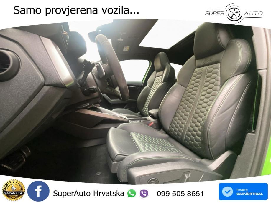 Audi RS3 Sportback 2.5 TFSI (400 KS) quattro S tronic, fotografija 9