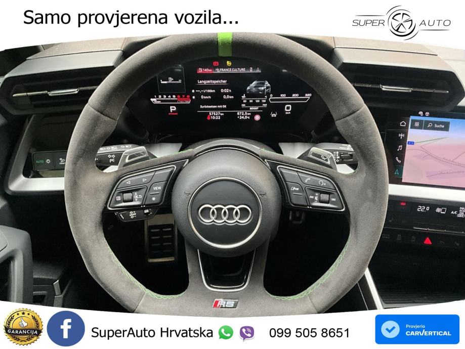Audi RS3 Sportback 2.5 TFSI (400 KS) quattro S tronic, fotografija 10