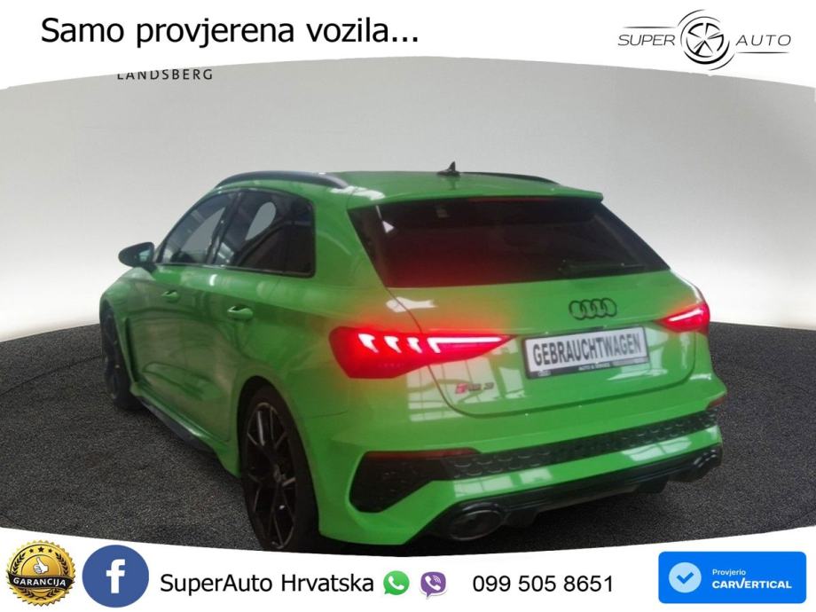 Audi RS3 Sportback 2.5 TFSI (400 KS) quattro S tronic, pogled izvana - slika 2