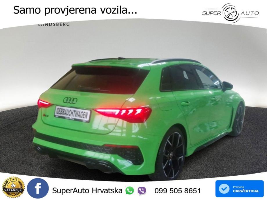 Audi RS3 Sportback 2.5 TFSI (400 KS) quattro S tronic, pogled izvana - slika 3