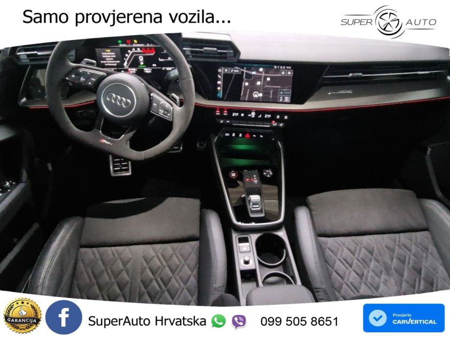 Audi RS3 Sportback 2.5 TFSI (400 KS) quattro S tronic, fotografija 9