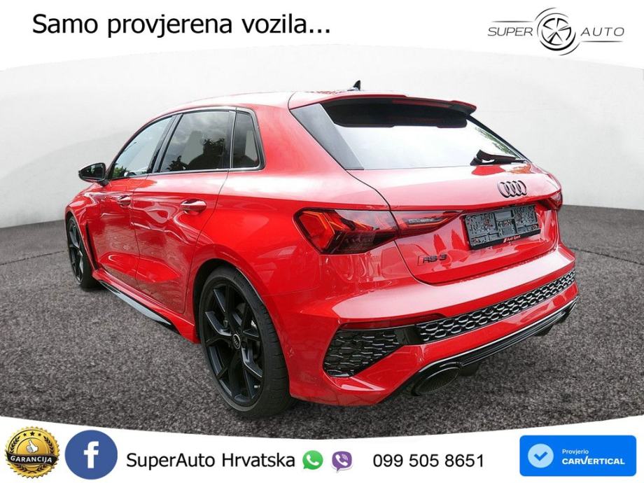Audi RS3 Sportback 2.5 TFSI (400 KS) quattro S tronic, fotografija 3