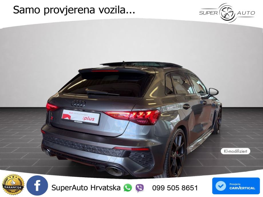 Audi RS3 Sportback 2.5 TFSI (400 KS) quattro S tronic, fotografija 2