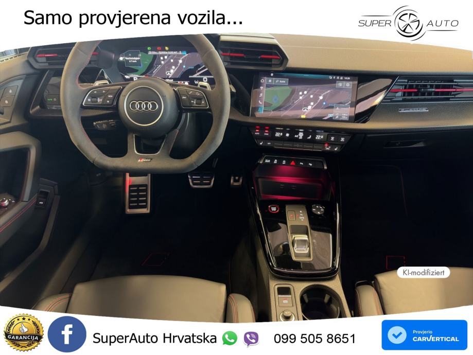 Audi RS3 Sportback 2.5 TFSI (400 KS) quattro S tronic, fotografija 3