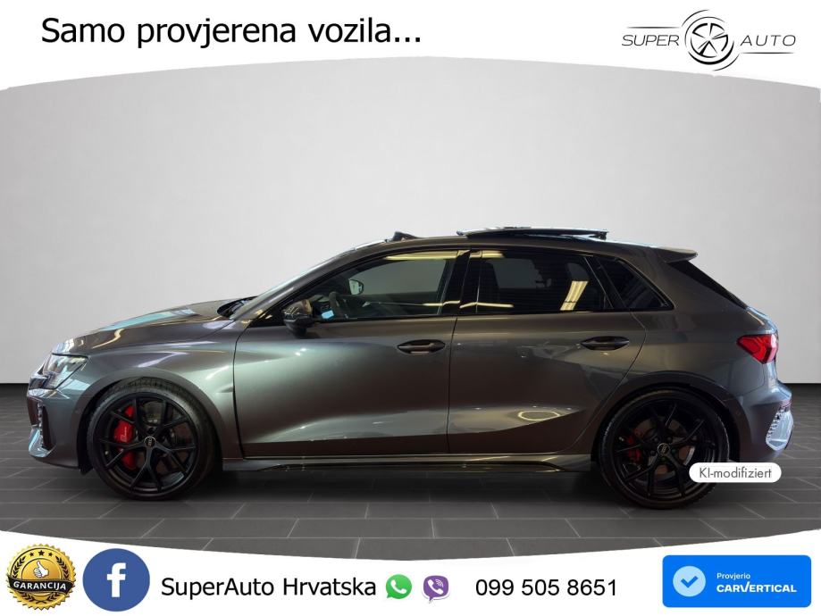 Audi RS3 Sportback 2.5 TFSI (400 KS) quattro S tronic, fotografija 7