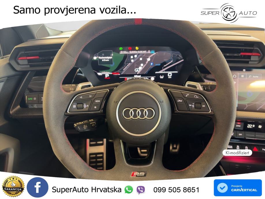 Audi RS3 Sportback 2.5 TFSI (400 KS) quattro S tronic, fotografija 9